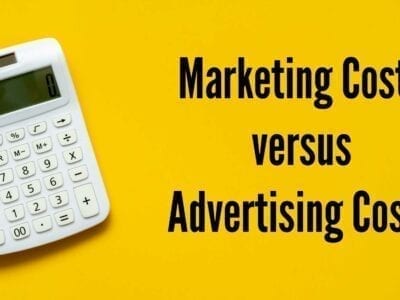Marketing Costs vs Advertising Costs
